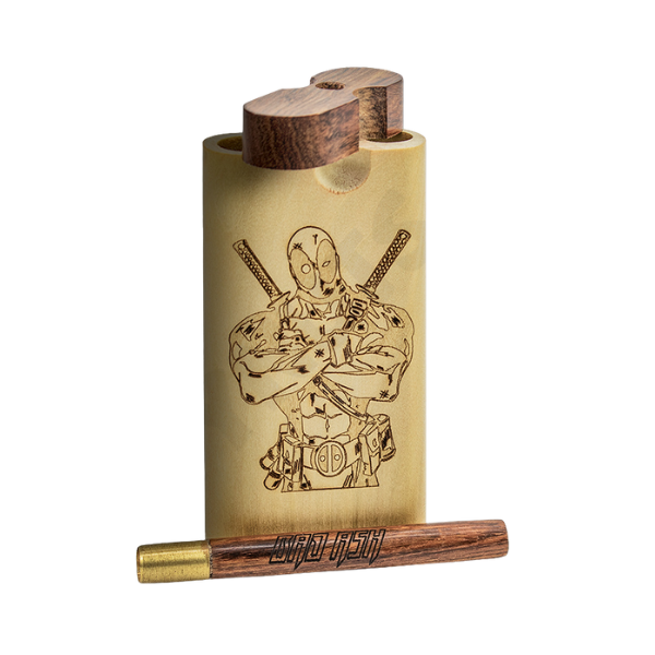 Bad Ash Lazer Engraved Dugout / Deadpool